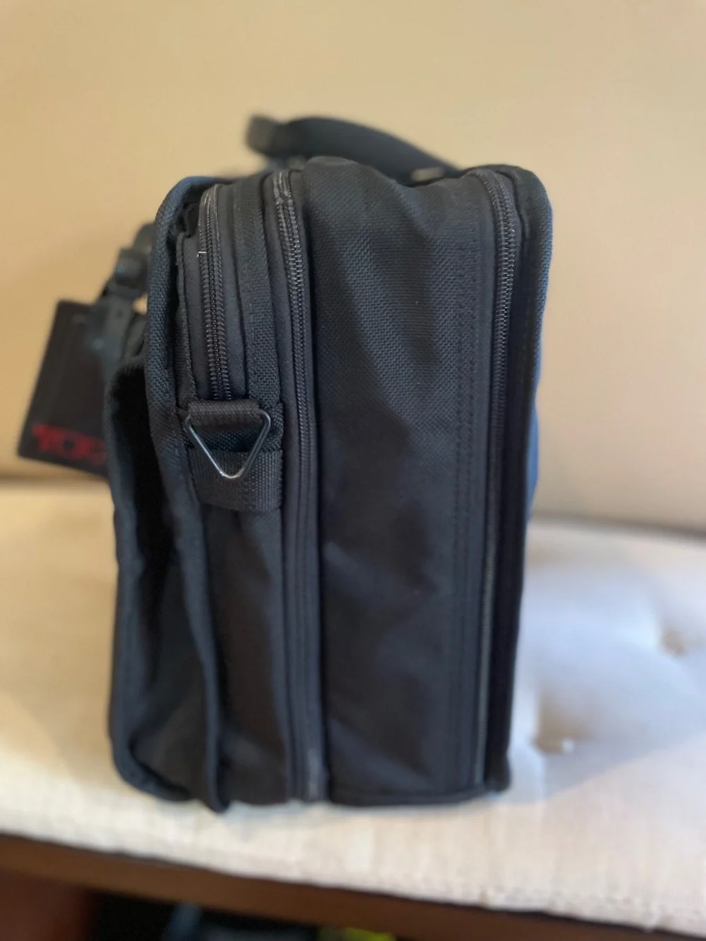 Tumi Black Ballistic Nylon Laptop Bag